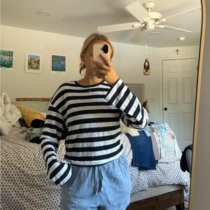 Madewell striped long sleeve